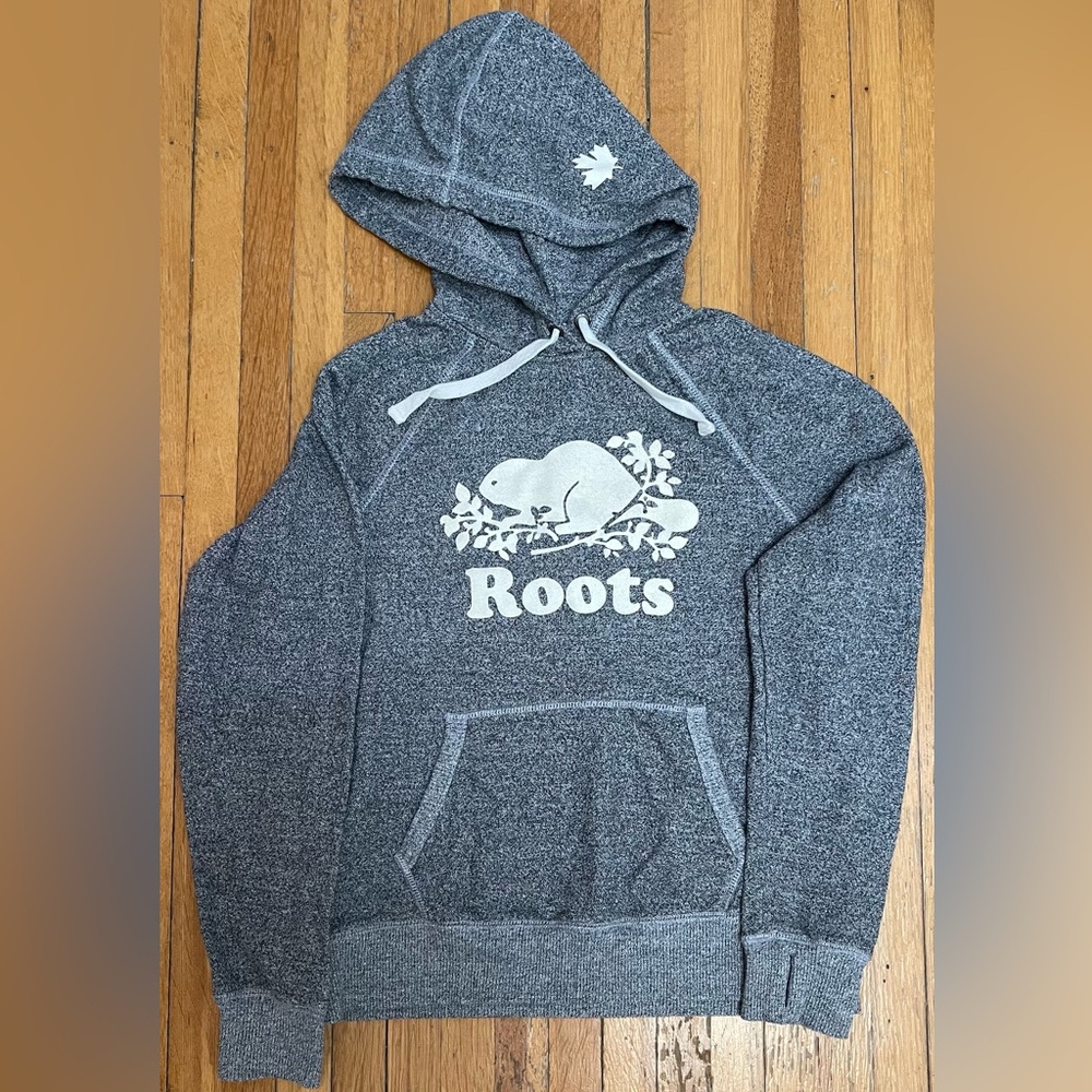 Roots Classic S & P Grey Hoodie
